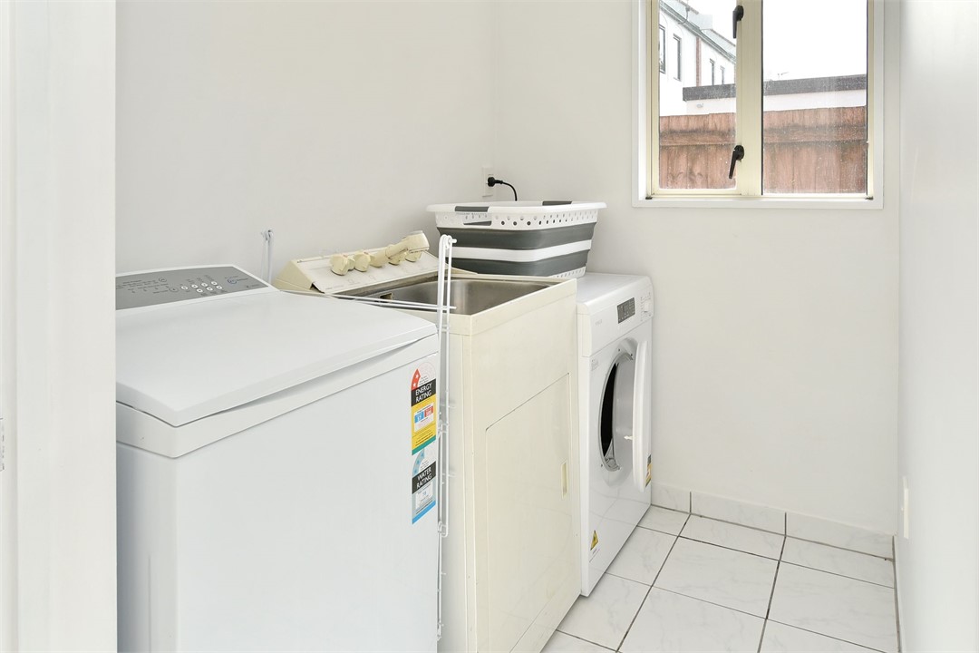 The home includes laundry facilities