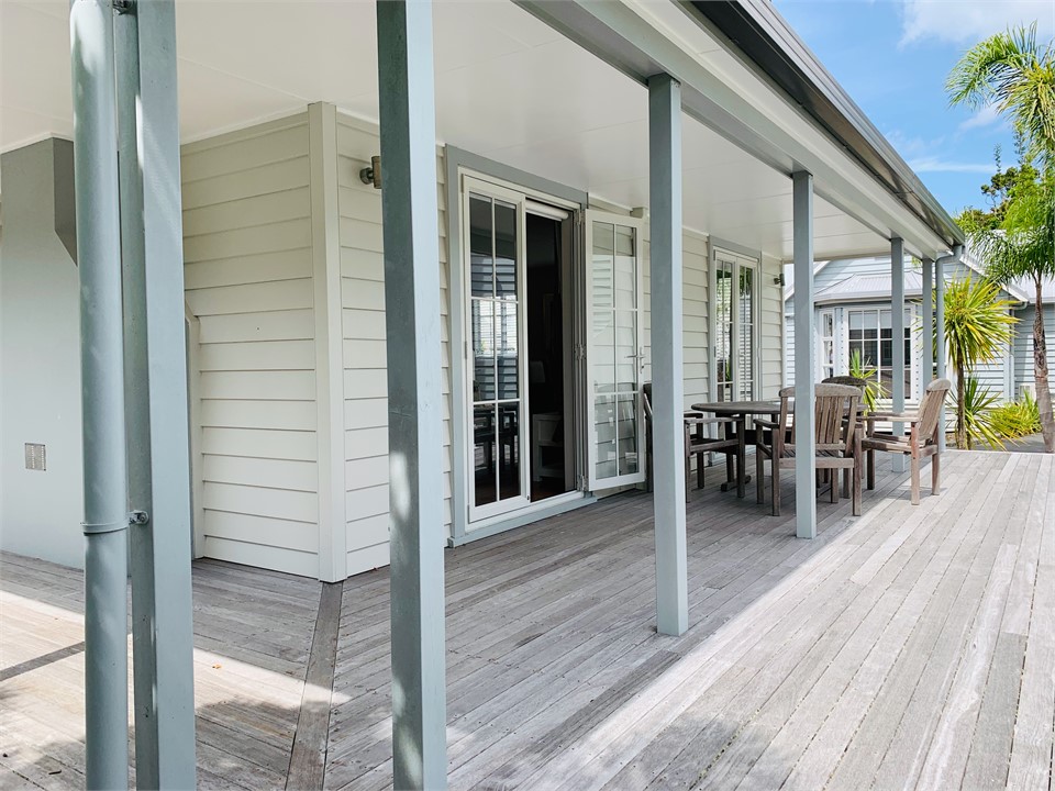 Communally shared pool house