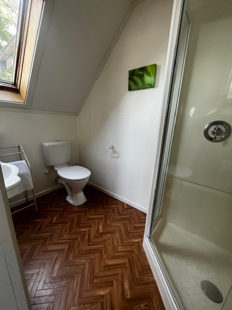 Flower room bathroom