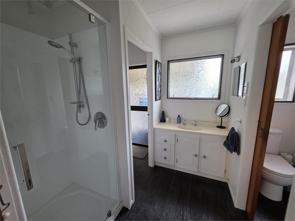 Bathroom with separate toilet room