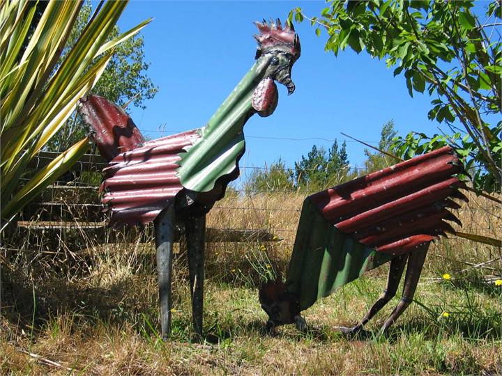 Free range chickens at Corru Gate!