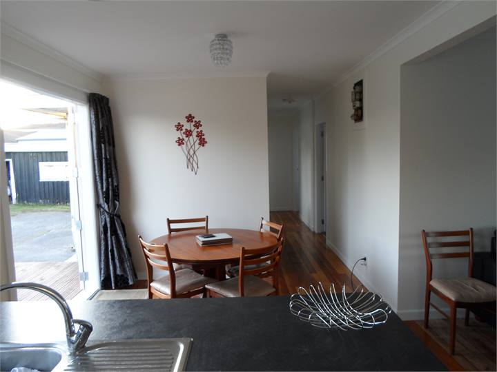 Kitchen Dining onto Deck