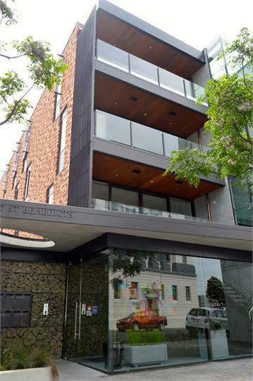 Saints - tree lined street