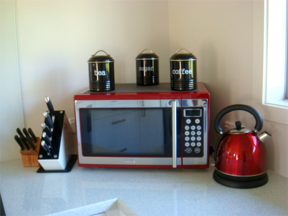 Microwave and tea & coffee facilities