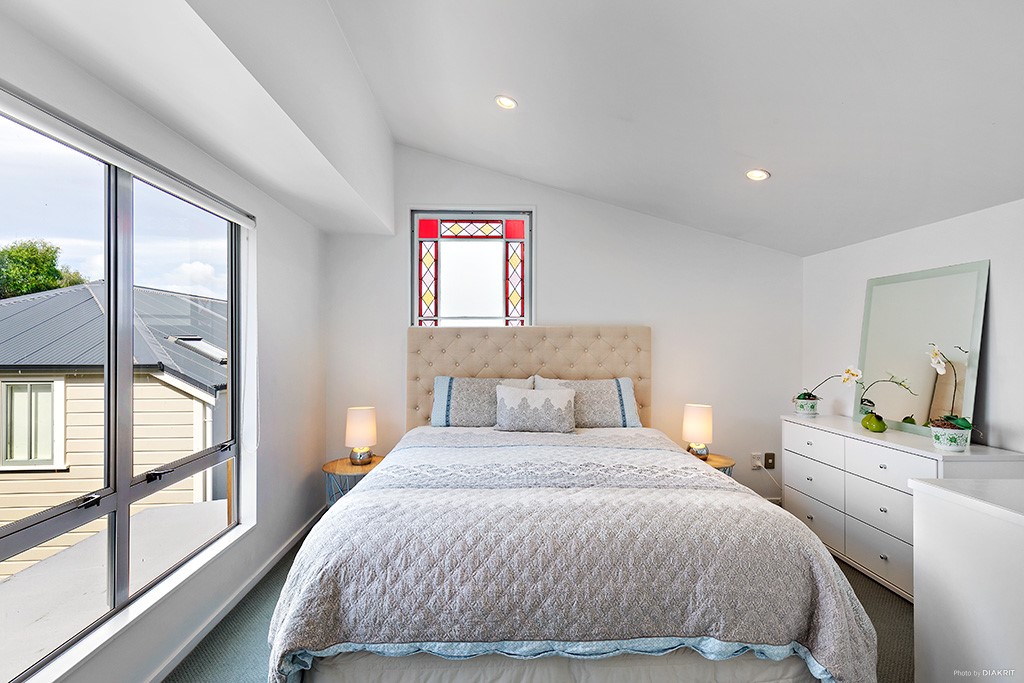 Master bedroom with amazing views