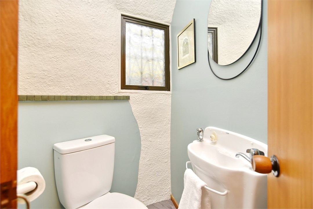 Separate toilet area