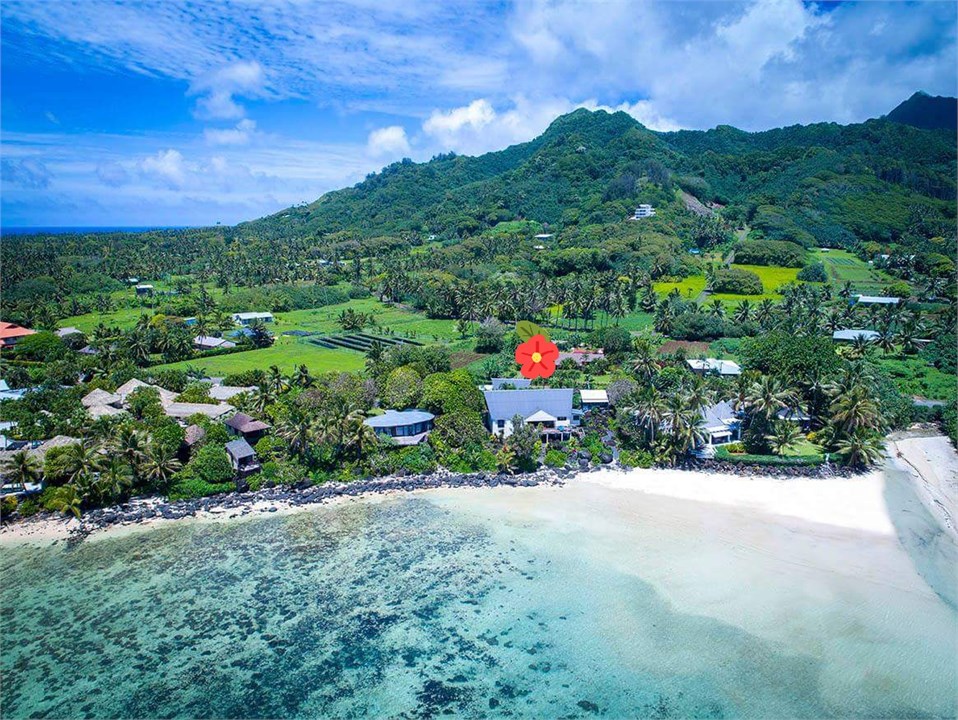 House - located with Flower Icon