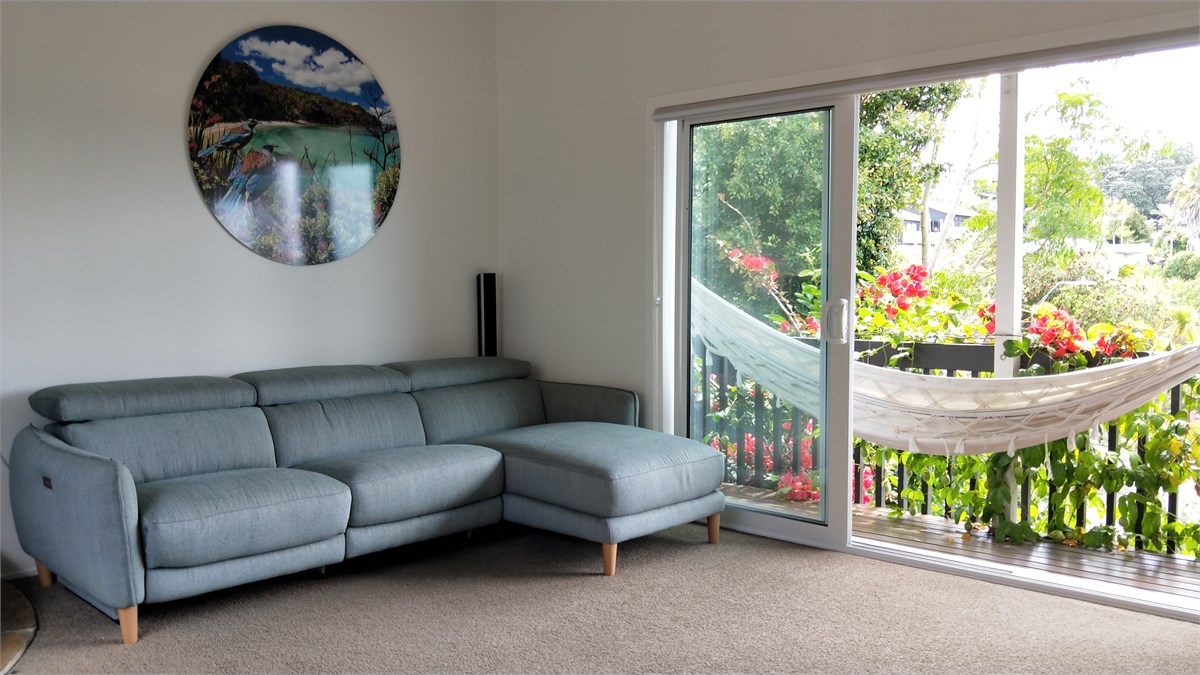 Relax in the hammock