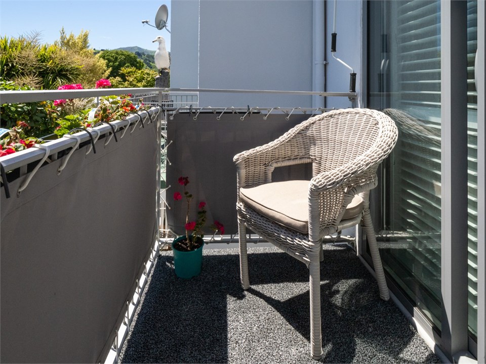 Your sunny balcony perch