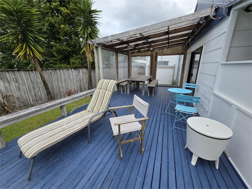Covered deck