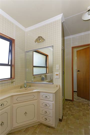 Bathroom 3 (Upstairs): Shower, Basin & Toilet,