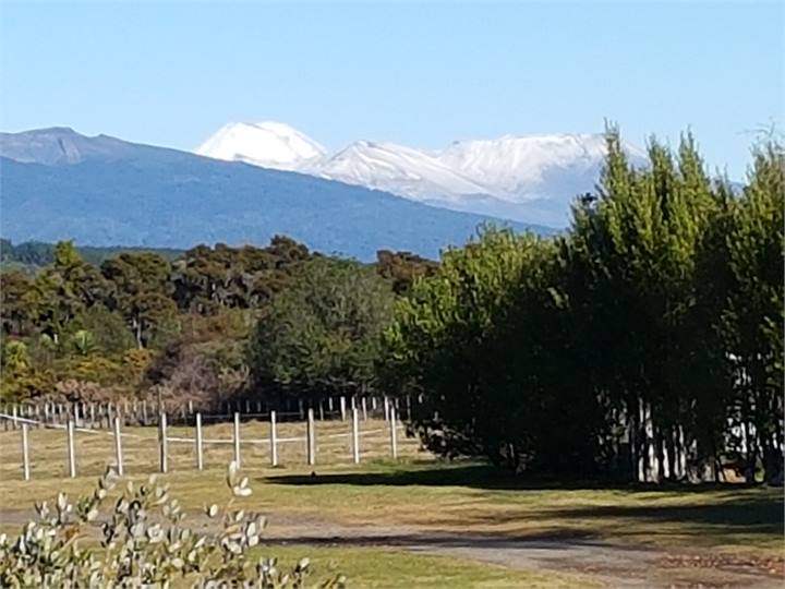 Mountains view from house