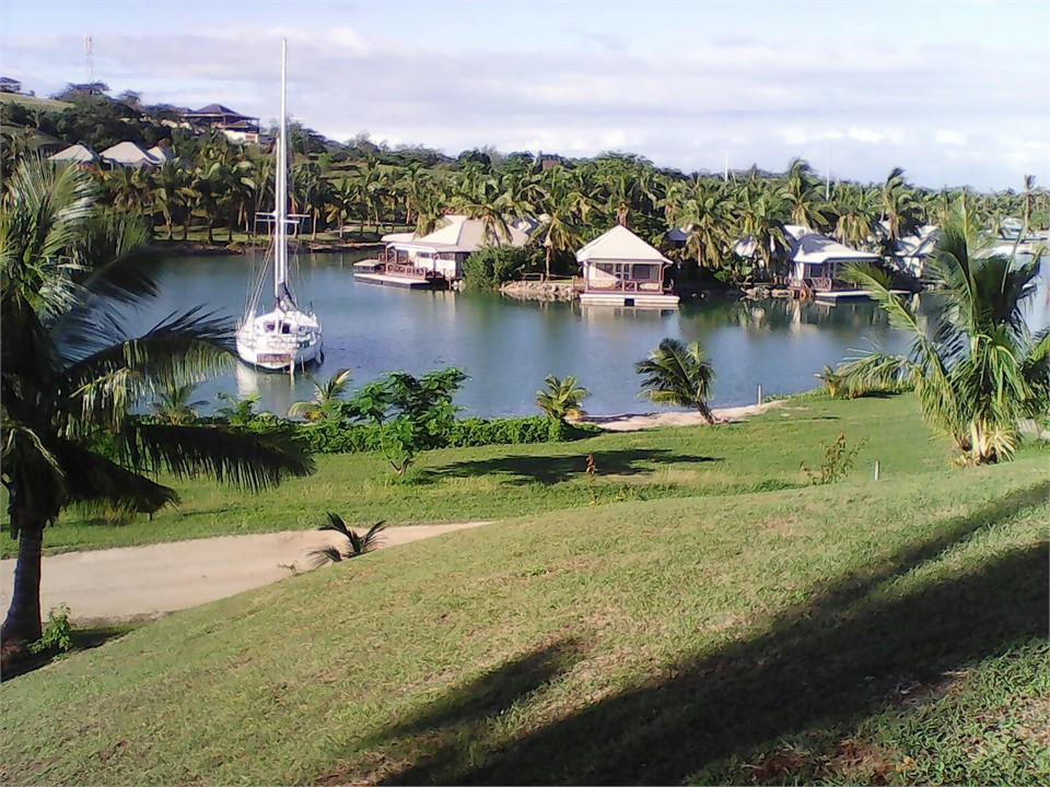 View out to Armstrong Island