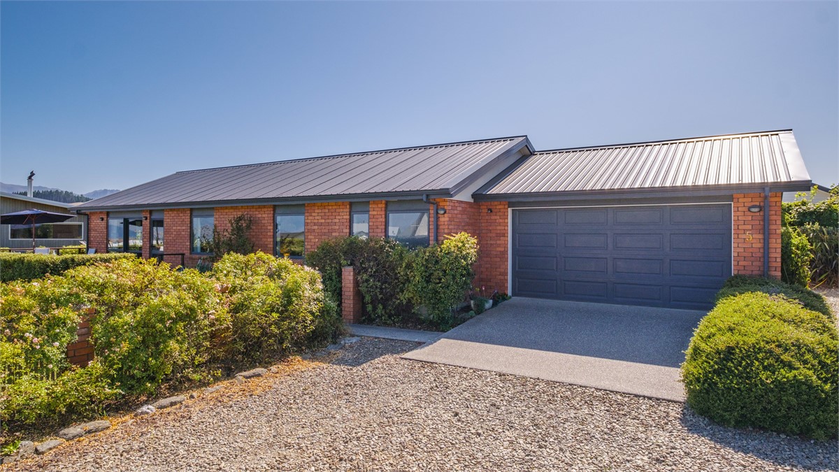 View from right of way