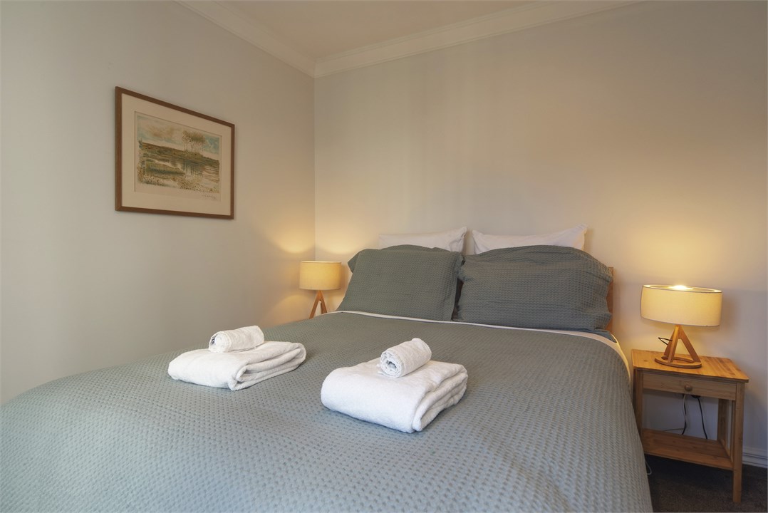 Downstairs with Queen bed