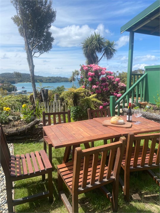 Outside area plus BBQ