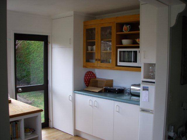 Kitchen from living room