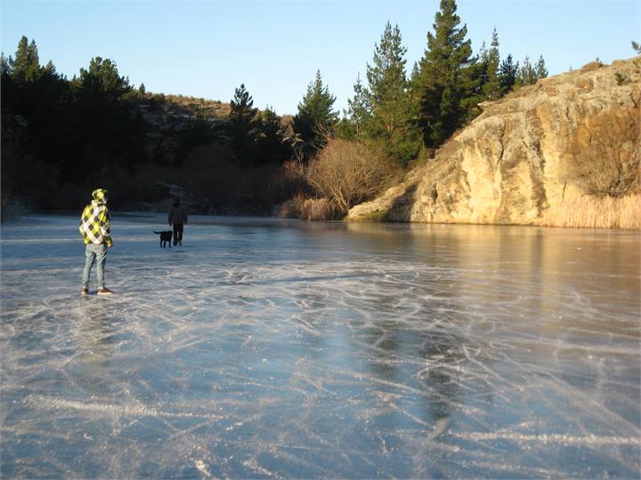 Mid Winter Frozen Solid!