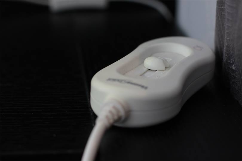 Electric blankets on all beds.