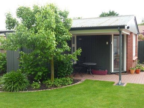 Cottage ~ front door and garden