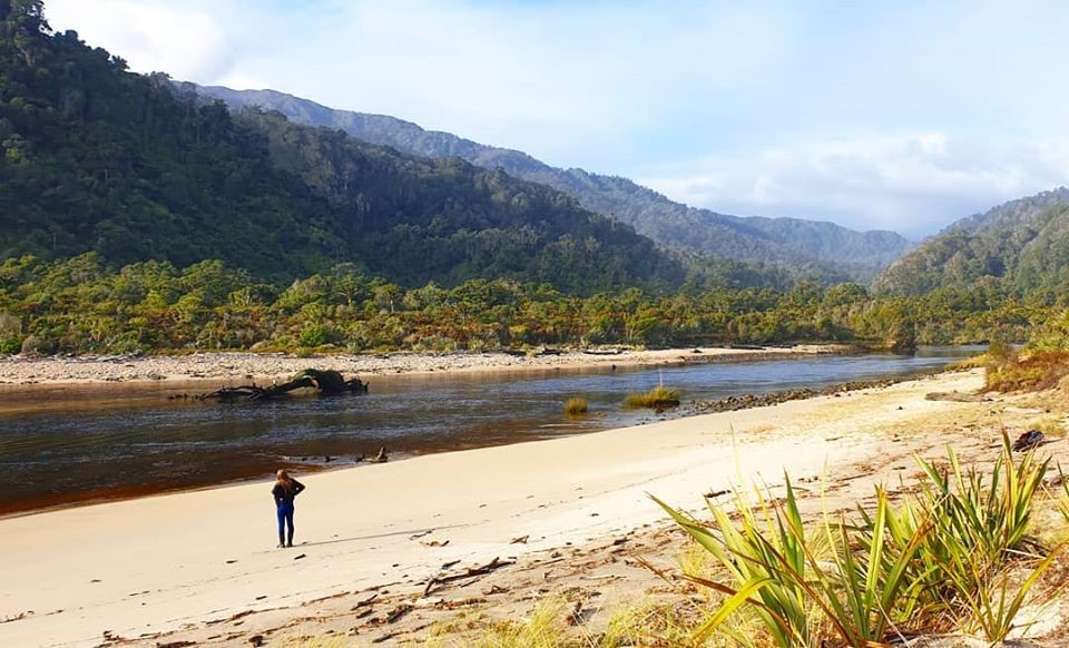 Kohaihai, entrance to Kahurangi National park and 