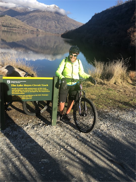 Bike or walk Lake Hayes