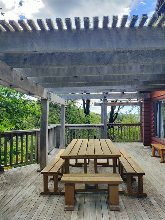 outdoor deck
