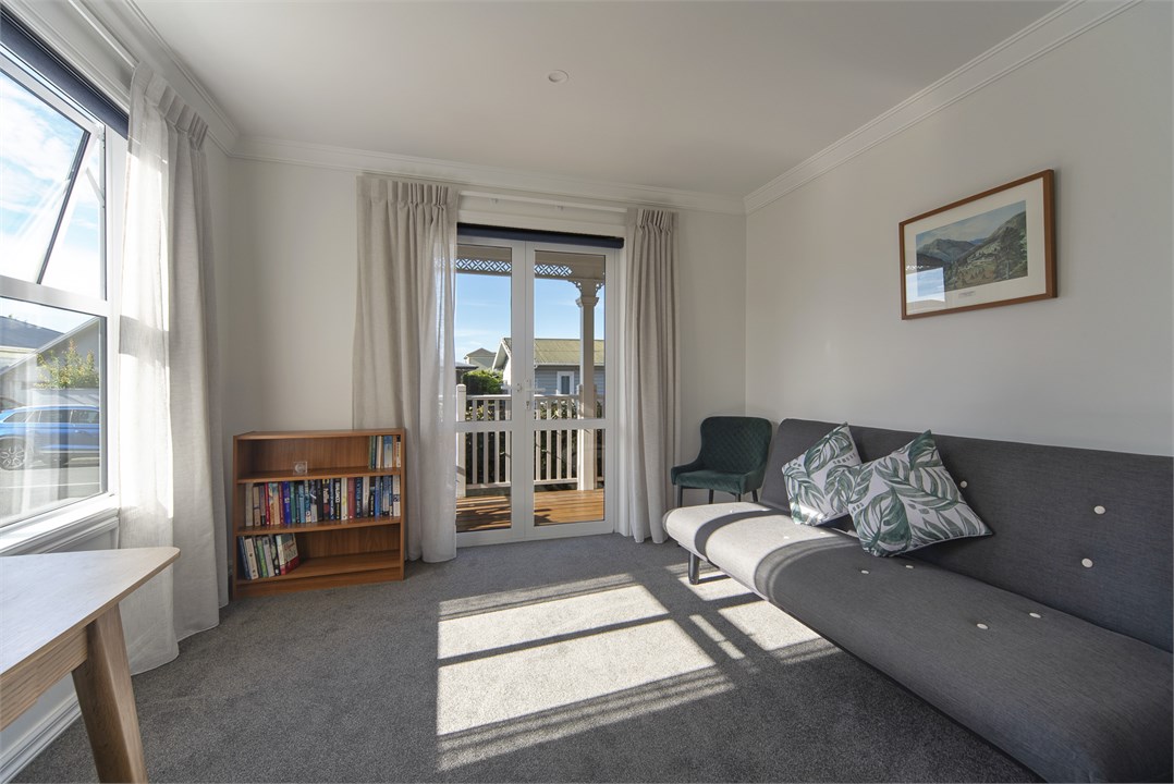 Office with sofa bed