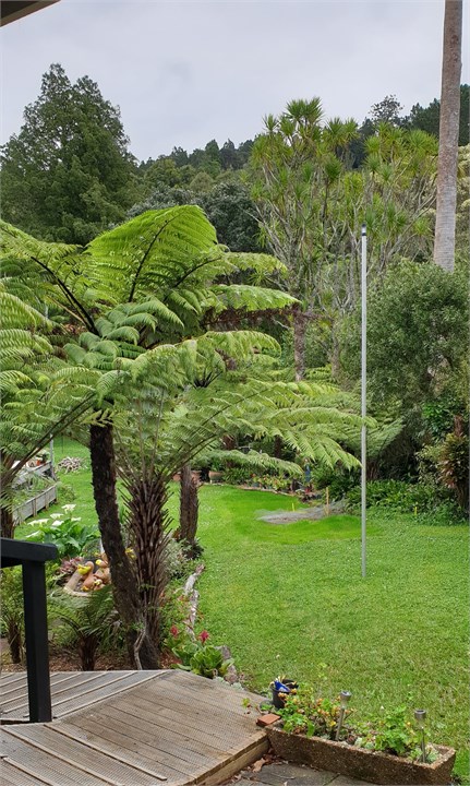 View from private deck