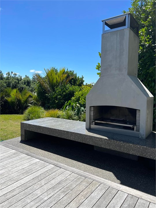 Outdoor Fireplace