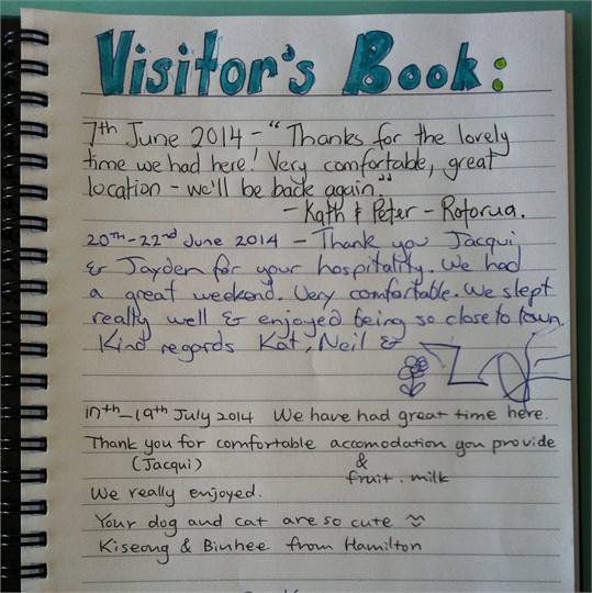 Here's what our wonderful guests have to say...