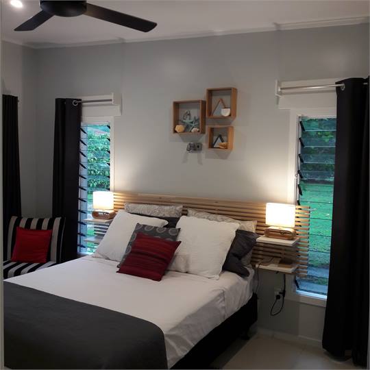 Master bedroom with ensuite