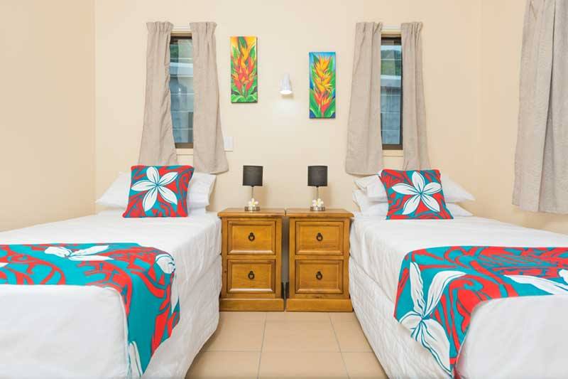 Cook-Islands-Holiday-Villas-Bedroom-2--King-single