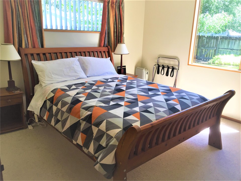 Bedroom 1 - spacious room with queen bed