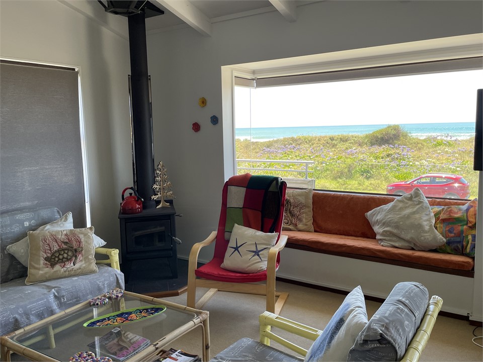 Upstairs living.  (NB:  the woodburner is not avai