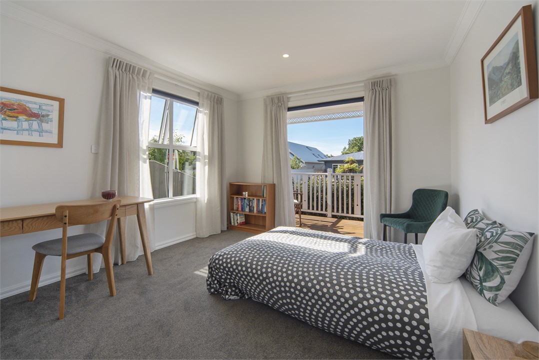 Office with sofa bed