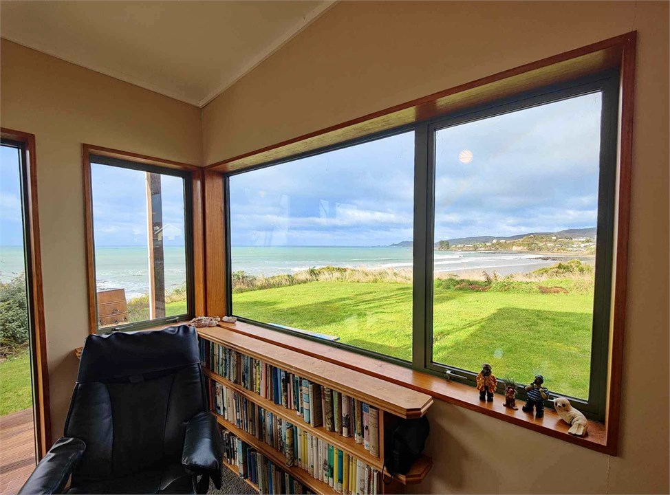 Reading nook - view and books!
