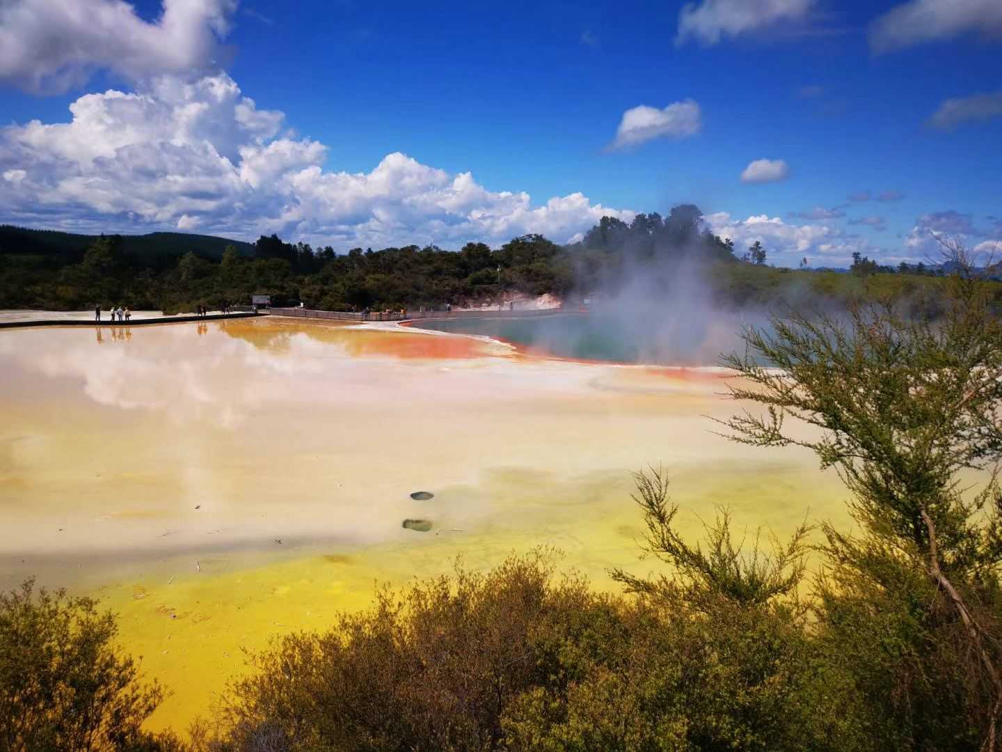 Small scenic view of Rotorua