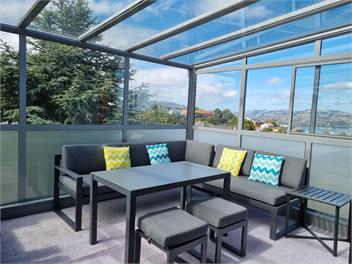 Stunning Ocean Horizon Views with Conservatory & Spa - Dunedin