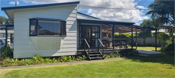 Village Bach with Large Covered Deck -