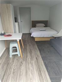 1 Double Bed Garden Chalet B -