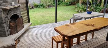 Village Bach with Large Covered Deck -