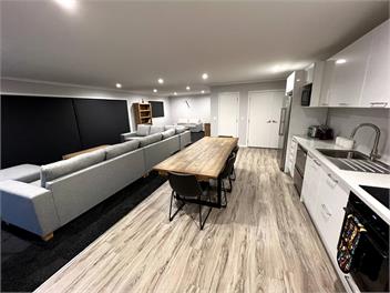 Three homes side by side for 36 people - ohakune