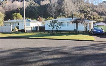 Frances Patch with a rural backdrop  - 