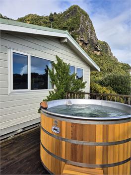 Nikauscapes - Hot tub in Punakaiki Village - PUNAKAIKI