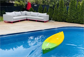 Stylish pool house with starter breakfast  - Christchuch 
