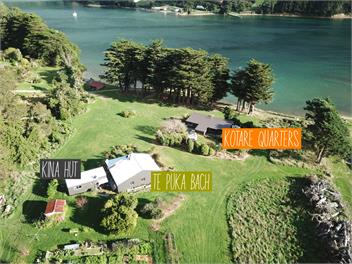 Kina Hut - Stay Anakoha - marlborough sounds