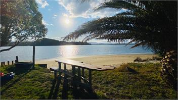 Pahoia Beachfront cabins. Absolute beachfront - Tauranga