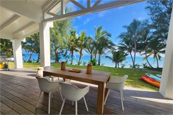 ARIKA PALMS LUXURY VILLAS | ABSOLUTE BEACHFRONT | TITIKAVEKA - RAROTONGA
