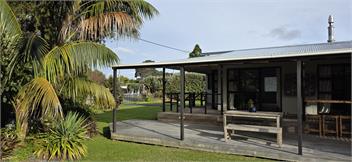 Village Bach with Large Covered Deck -